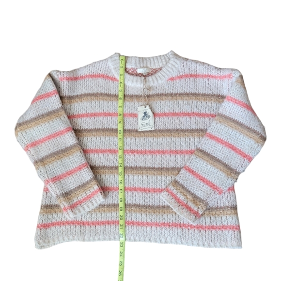 Easel Los Angeles Stripped Knit Sweater - Picture 8 of 14